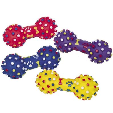 Nobby® Hunde Vinyl Hantel "CLASSIC"mit Squeaker 17 cm