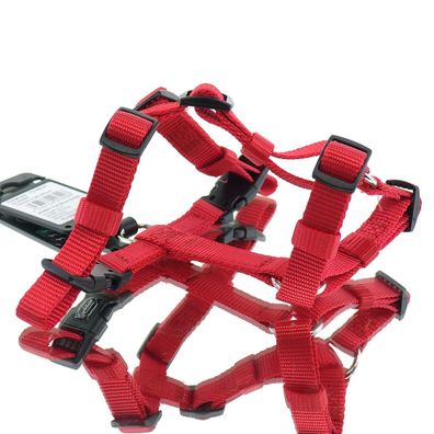 Nobby® Hunde Geschirr Classic S-M Rot Brust 30-50 cm - Nylon
