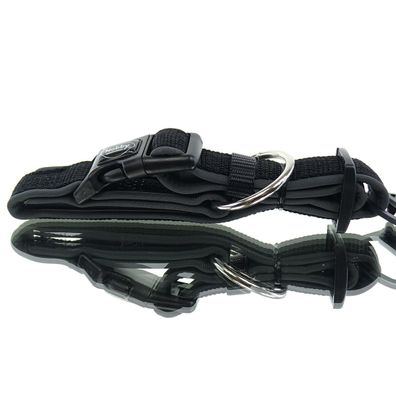 Nobby® Hunde Halsband Classic Preno Schwarz/Grau Größe XS - S