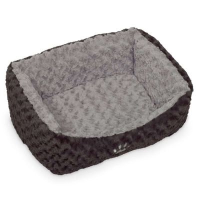 Nobby® Hunde Komfortbett SEOLI dunkelgrau-hellgrau 45 x 40 x 18 cm
