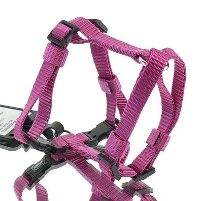 Nobby® Hunde Geschirr Classic XS-S Himbeere Brust 20-35 cm - Nylon