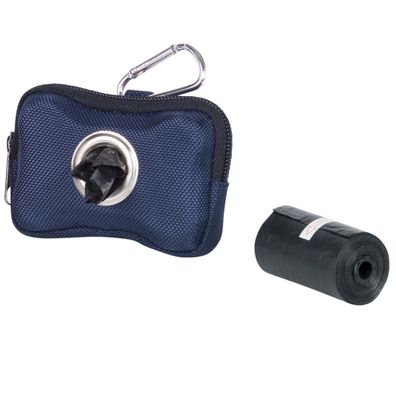 Nobby® Hunde TidyUp Kotbeutelspender HARDY Blau 10 x 7 cm incl. 2 Rollen á 15 Beutel