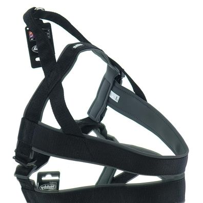 Nobby® Hunde Norwegergeschirr Classic Preno Schwarz/Grau Größe L