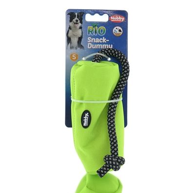 Nobby® Hunde Snack Dummy RIO Neongrün S Ø 6 cm