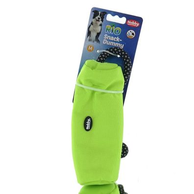 Nobby® Hunde Snack Dummy RIO Neongrün M Ø 7 cm