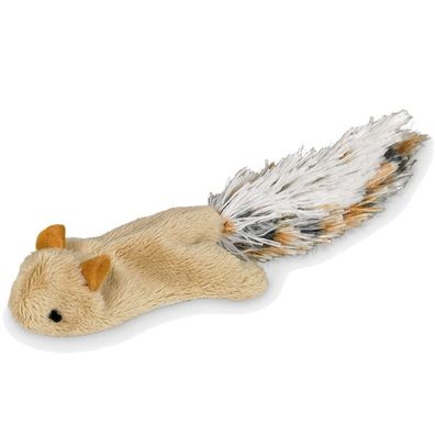 Nobby® Katzen Plüsch Eichhörnchen mit Catnip 18 cm