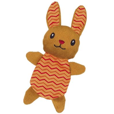 Nobby® Katzen Plüsch Hase mit Catnip orange 17 cm