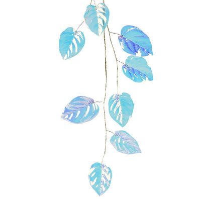 Weihnachtsdeko Girlande Irisierend Höhe 2 cm Breite 18 cm Länge 120 cm - Kunstpflanze