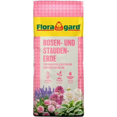 Floragard® Rosen- und Staudenerde - 40 Liter