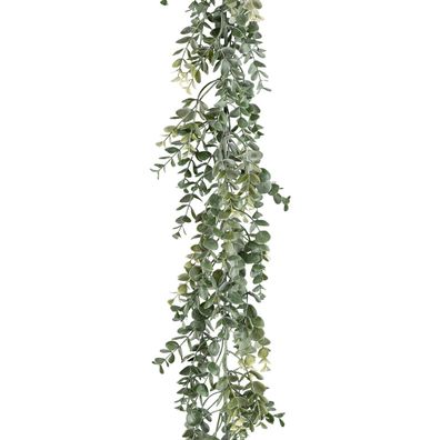 GASPER Eucalyptusgirlande Grau-Grün 180 cm - Kunspflanzen
