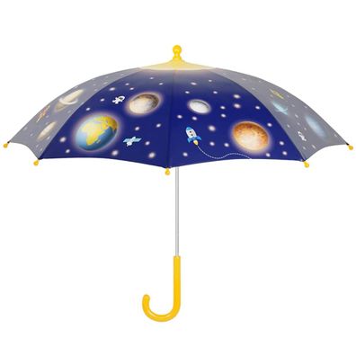 Esschert Design Regenschirm für Kinder mit Planeten