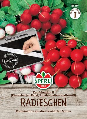 Sperli Radieschen Kombination II - Riesenbutter, Parat, Rundes Halbrot - Halbweiß - G