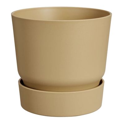 elho® Greenville Pflanzgefäß Sandfarben Ø 30 cm - Kunststoff