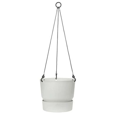 elho® Greenville Blumenampel Weiß Ø 24 cm - Kunststoff