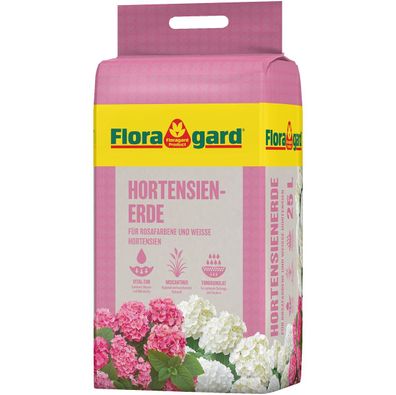 Floragard® Hortensienerde rosa/weiß - 25 Liter
