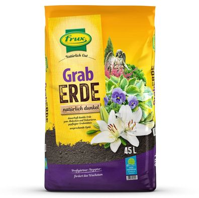 frux® Pro Graberde natürlich dunkel - 45 Liter