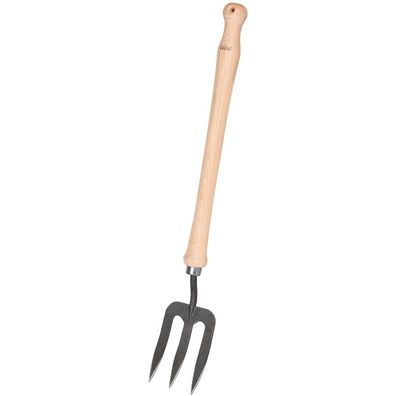 IDEAL-Handgabel mit 40 cm Buchenstiel - Hochwertiger Vergütungsstahl