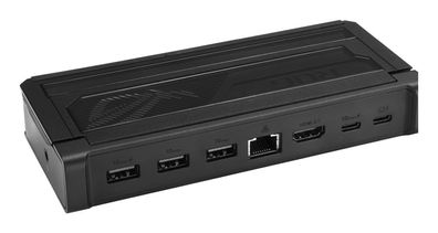 ASUS ROG Bulwark Dock (2025) DG300 Handy-Dockingstation Tablet/Smartphone/Laptop Schw