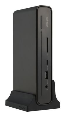 ASUS Triple Display USB-C Dock Duo DC301 Kabelgebunden Schwarz