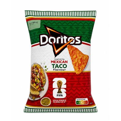 Doritos BBQ Style, Maischips 110g Beutel