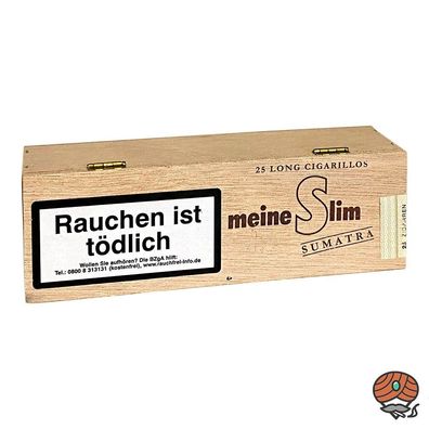 meine Slim Sumatra, 25 Long Zigarillos