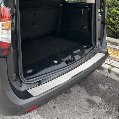 Ladekantenschutz für Ford Tourneo Courier 2023-2025 Edelstahl Chrom Gebürstet