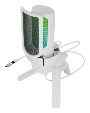 Genesis Radium 250 Weiß Mikrofon für Spielkonsole