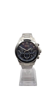 Boss Hero Chronograph 1513755 Herrenuhr Edelstahl Silber Neu OVP