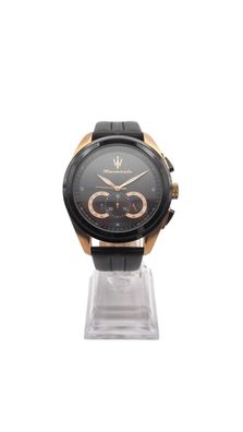 Maserati Traguardo Chronograph R8871612027 Herrenuhr Edelstahl Ros Gold Neu OVP