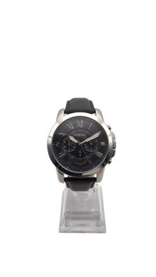 Fossil Grant Chronograph FS4990 Herrenuhr Edelstahl Silber Neu OVP