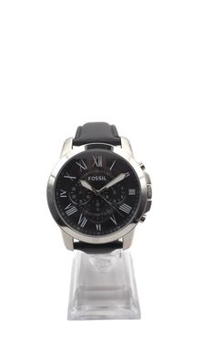 Fossil Grant Chronograph FS4812 Herrenuhr Edelstahl Silber Neu OVP