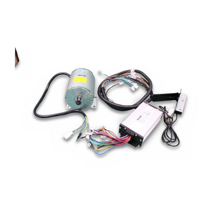 VEVOR Elektromotor 1800 W 48 V bérstenlos mit Controller und Fußpedal Go-Kart