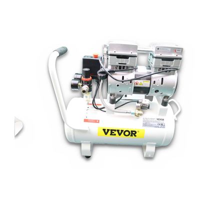 VEVOR ßlfreier Luftkompressor 25 L 8 bar 750 W leise Kupfermotor 165 l/min