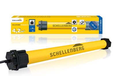 Schellenberg Rohrmotor Standard Maxi 10 Nm fér 60 mm Achtkantwelle 20611