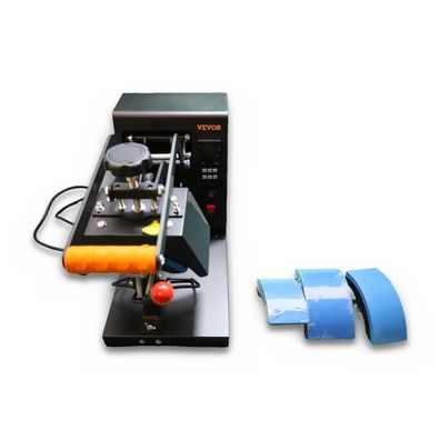 VEVOR Cap Hitzepresse 580 W 4-in-1 Transferpresse Métzenpresse 21,5x10 cm