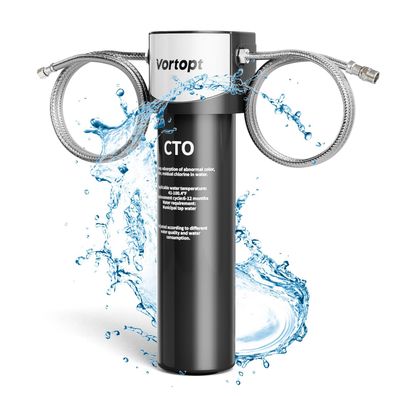 Vortopt Untertisch Wasserfiltersystem Q5-C2 70000 L NSF/ANSI 42 zertifiziert
