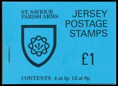 JERSEY Markenheftchen Nr MH 0-19 postfrisch S00A4C2