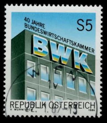 Österreich 1986 Nr 1871 zentrisch gestempelt X7EAD92