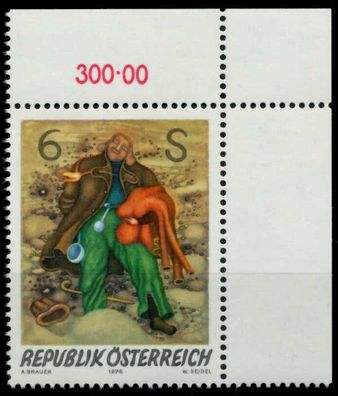 Österreich 1976 Nr 1537 postfrisch ECKE-ORE X80960A
