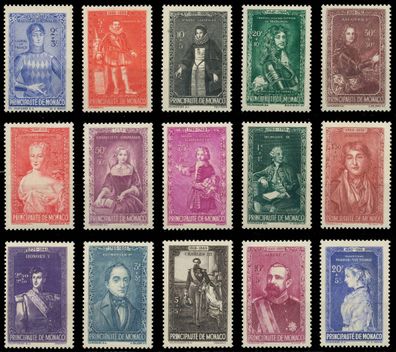 MONACO 1942 Nr 273-287 postfrisch X3AD492