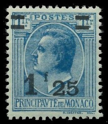MONACO 1926 Nr 107 ungebraucht X3AD6CE
