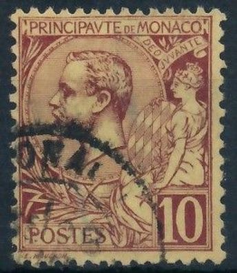 MONACO 1891 Nr 14 gestempelt X3AD76A