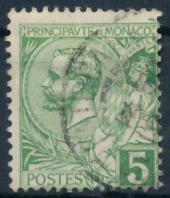 MONACO 1901 Nr 22 gestempelt X3AD78E