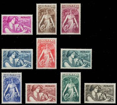 MONACO 1941 Nr 247-256 ungebraucht X3AD9EE