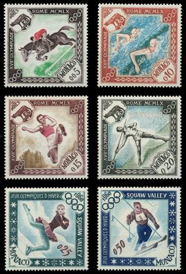 MONACO 1960 Nr 629-634 postfrisch X3B36EA