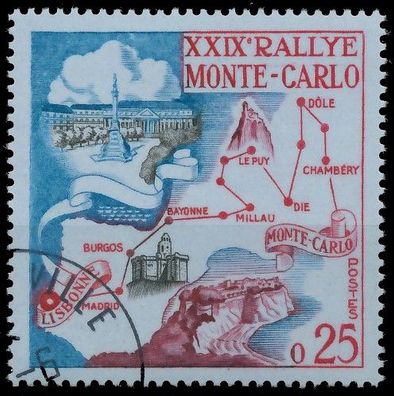 MONACO 1960 Nr 642 gestempelt X3B37AA