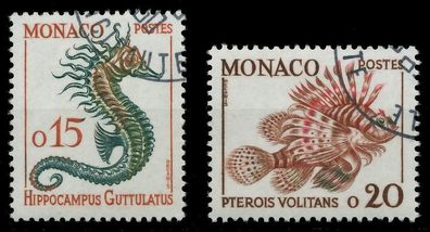 MONACO 1960 Nr 651-652 gestempelt X3B38FA
