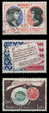 MONACO 1962 Nr 689-691 gestempelt X3B5BE6