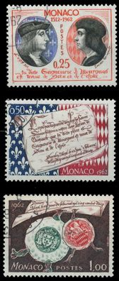 MONACO 1962 Nr 689-691 gestempelt X3B5BF6