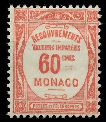 MONACO Portomarken Nr 24 ungebraucht X3BA4D2